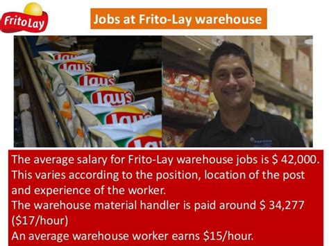 frito lay warehouse salary